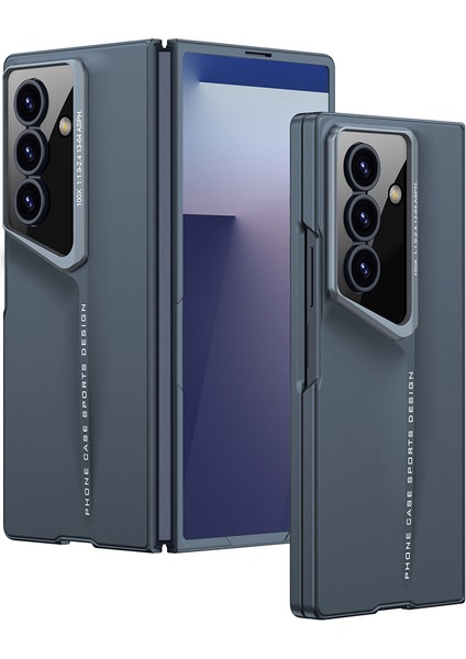 Samsung Galaxy Z Fold 7 Kılıf Ultra Ince Kamera Korumalı Sert Rubber Procase Kapak
