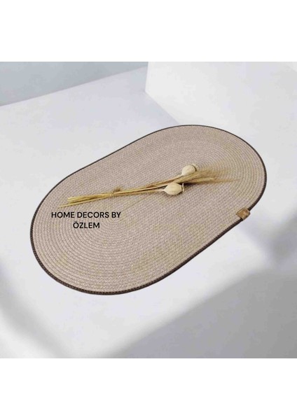 Hasır Dekoratif Örtü Runner Düzenleyici Dekorasyon 70x37 fiyatları