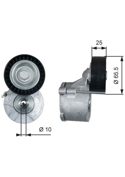 Alternatör Gergi Rulmanı ( ) Lınea-Punto-Doblo-Agıla-Astra H-J-Combo-Corsa C-D-Merıva 1.3 Mjtd