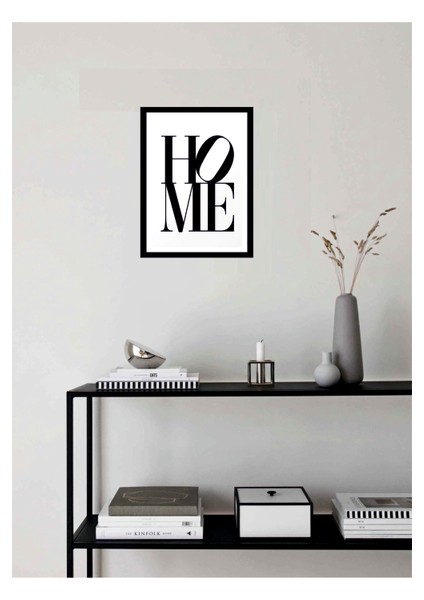 1 Parça Modern Home Dekor Çerçeve Görünümlü Mdf Tablo Set