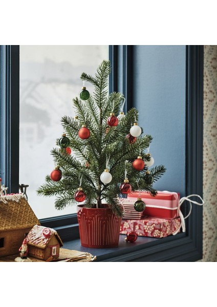 Ağaç Süsü, Çok Renkli, 3.5 Cm, 20 Adet fiyatları