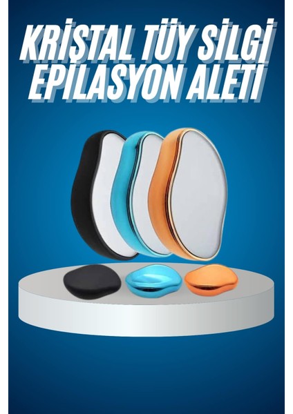 Tüy Silgi Kristal Epilasyon Acısız Ağrısız ve Pratik Epilasyon Aleti