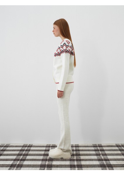 Kadın Ekru Yumuşak Dokulu Oversize Hırka modelleri