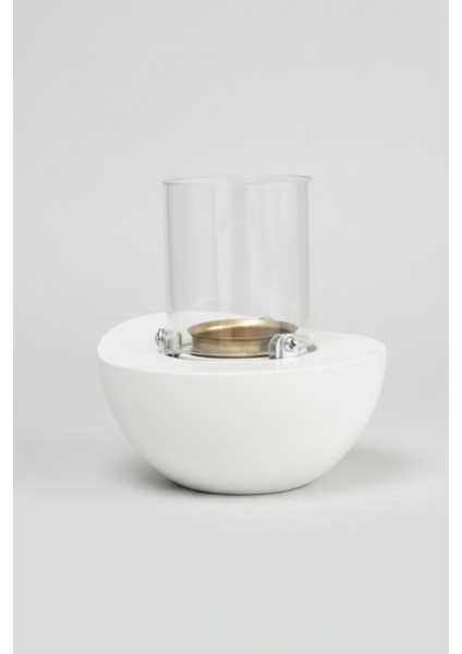 Meta Beyaz Biyoetanol Masaüstü Şömine -1 Lt Yakıt Hediyeli modelleri