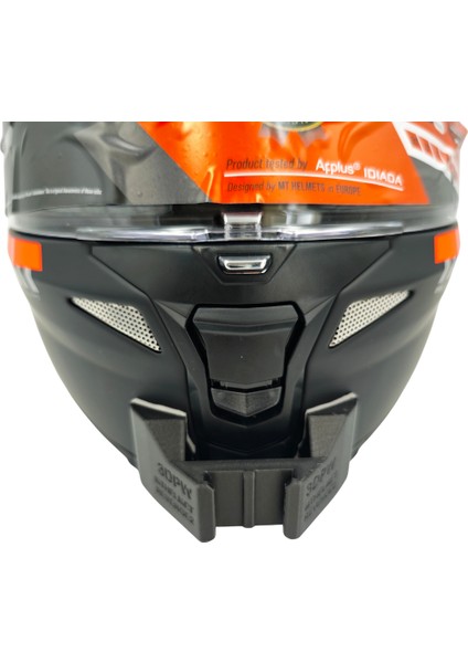 mt Helmets Revenge 2 Kask Uyumlu Aksiyon Kamera Çene Bağlantı Aparatı Seti Chin Mount