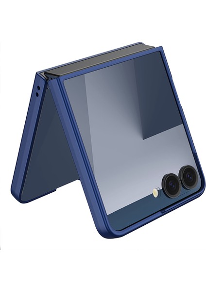 Samsung Galaxy Z Flip 7 Kılıf M-Safe Şarj Özellikli Sert Kıpta Kapak modelleri