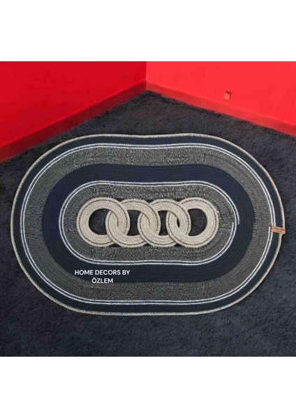 Hasır Dekoratif Örtü Runner Düzenleyici Dekorasyon 68x45