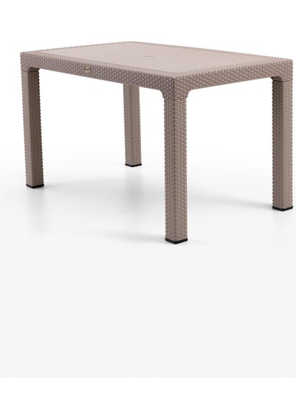 Bamboo 4 Kişilik Rattan Masa Sandalye Takımı Cappuccino fırsatları