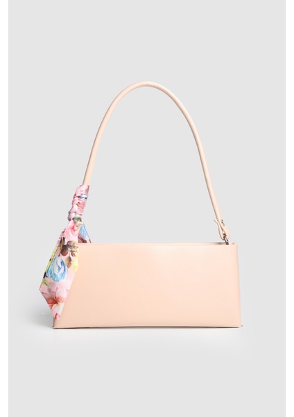 Lagraccio Paris Kadın Saza Fular Detaylı Baget Çanta Pudra fiyatları