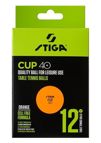 Stiga Table Tennis Ball Cup Pinpon Topu Turuncu 12LI 1110-2503-12 modelleri