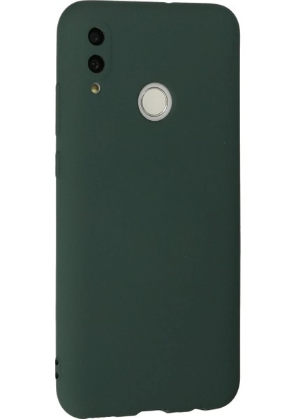 Huawei P Smart 2019 Kılıf Nano Içi Kadife Silikon - Koyu Yeşil modelleri