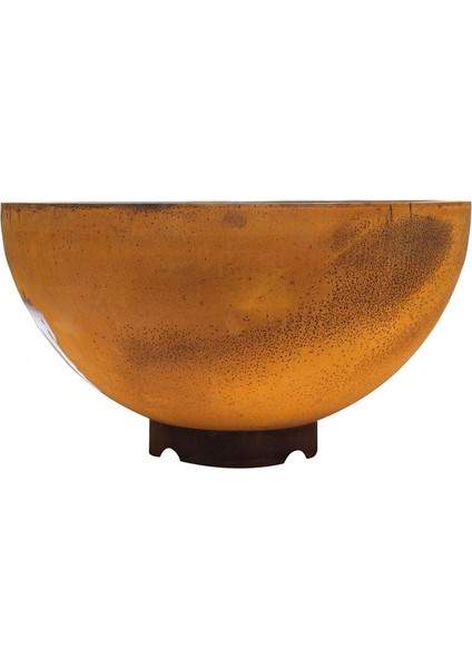 Corten Yuvarlak Saksı Küçük