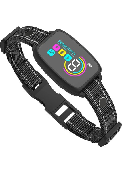 Ayarlanabilir Su Geçirmez Köpek Eğitim Tasması USB Şarjlı 0-68 cm