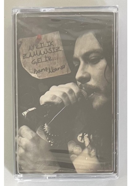 Barış Akarsu Ayrılık Zamansız Gelir Kaset (Jelatininde Sıfır Orijnal 2007 Dönem Baskı Kaset)