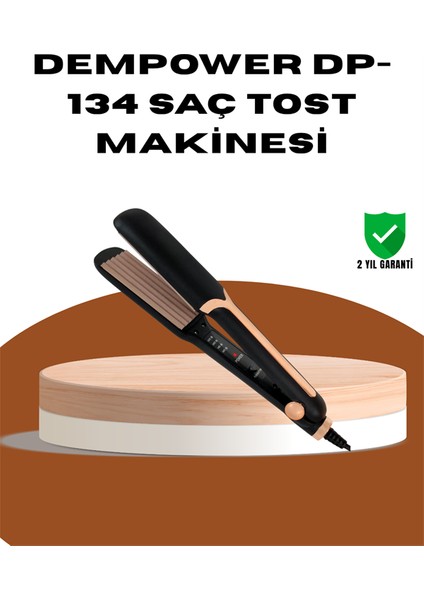 Dempower DP-134 Saç Tost Makinesi – Kolay Kullanım, Hızlı Sonuç, Uzun Süre Kalıcılık