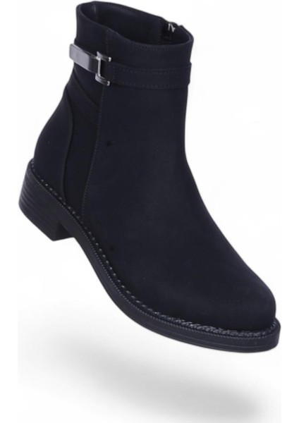 A5 Nubuk Kadın Düz Bot