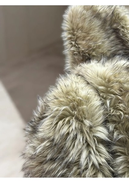 Zp Ithal Rakun Desen Highend Peluş Kumaş – 1500 Gr, Yapay Kürk, Yüksek Kalite, 50X150 cm Ev Tekstili modelleri