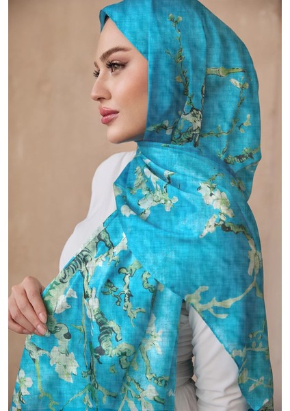 Van Gogh Dubai Pamuk Şal