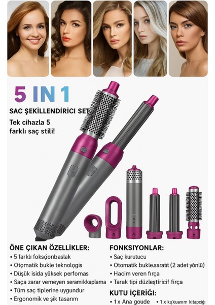 Pratik Pro Saç Düzleştirici ve Bukle Maşa 9mm Kadın Bakım, Pembe