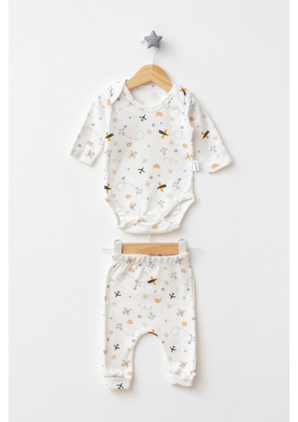 Desenli 2'li Erkek Bebek Zıbın Takım modelleri