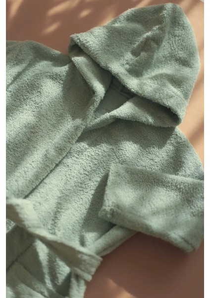 Özel Buldan Dokuması %100 Saf Pamuk Çocuk Bornozu indirimleri