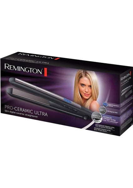 S5505 Pro Seramik Ultra Saç Düzleştirici, Siyah, Güçlü ve Şık Tasarım indirimleri