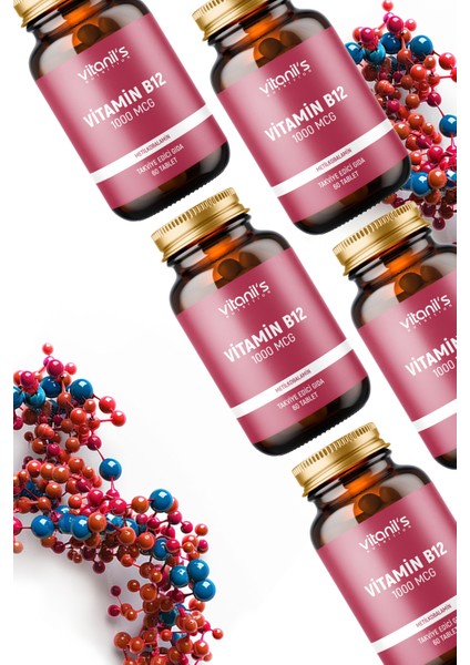 Vitamin B12 (Metilkobalamin) 60 Tablet - 1000 Mcg fırsatları
