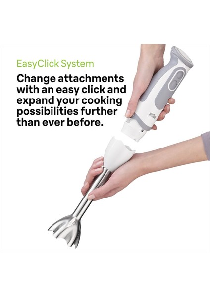 El Blender Seti, 1000W Güç, Çok Fonksiyonlu, Kullanışlı ve Şık Tasarım