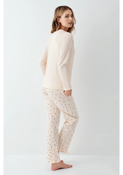Arnetta 3434-S Kadın Uzun Kol Pijama Takım indirimleri