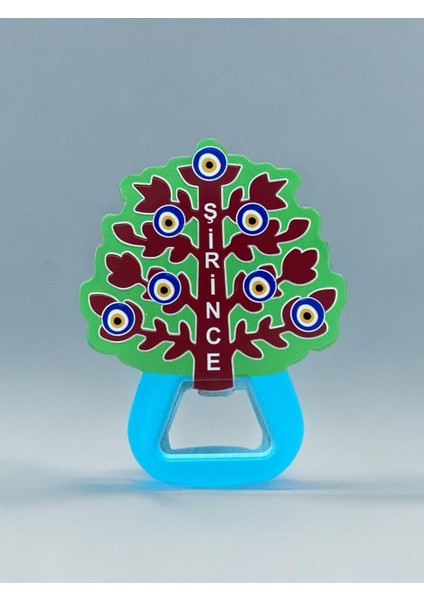 Şirince Temalı Plastik Açacak Magnet Buzdolabı Süsü Şişe Açacağı