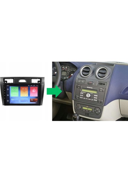 Ford Fiesta Android Multimedya Sistemi 4-64 MYWAY(2006-2008)