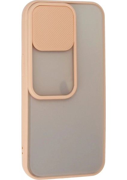 iPhone 13 Pro Kılıf Palm Buzlu Kamera Sürgülü Silikon - Pembe fiyatları