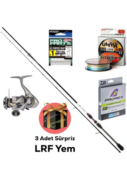 Exceler Silver Creek Tam Takım Hediyeli Lrf Olta Seti