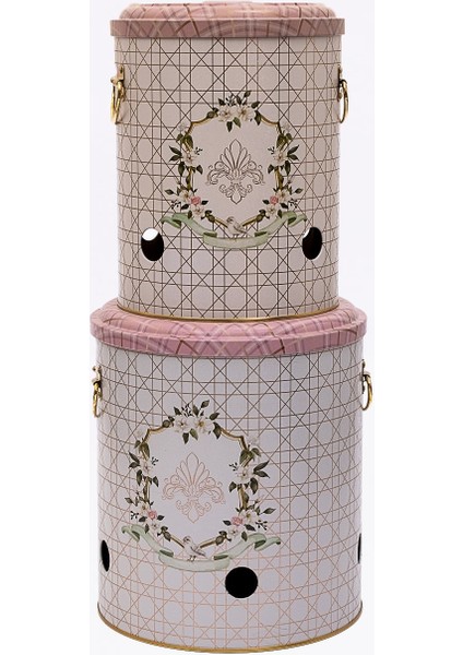 Paslanmaz Metal Patates ve Soğan Kovası 2'li Set, Sebzelik fırsatları