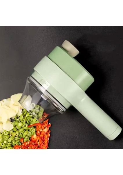 Kablosuz, Şarjlı, Hazneli, Üstten Beslemeli Yeşil Doğrayıcı Ürün fiyatları