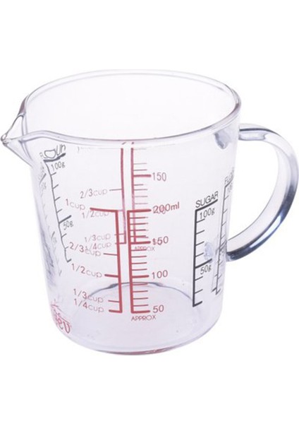 Bej 200 ml Ölçü Kabı, 0-1 Kg, 1 Yıl Garanti, Dayanıklı ve Kullanışlı Ürün