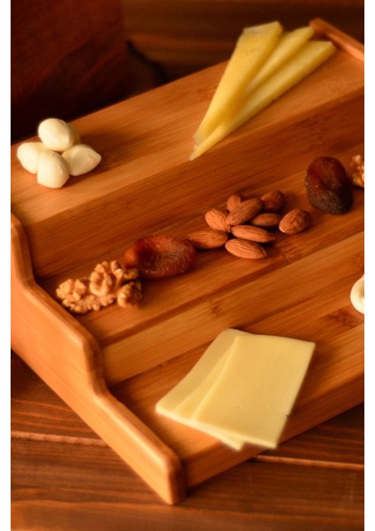 Bej Renkli Şık ve Modern Basamaklı Sunum Ürününüz B0247 fırsatları