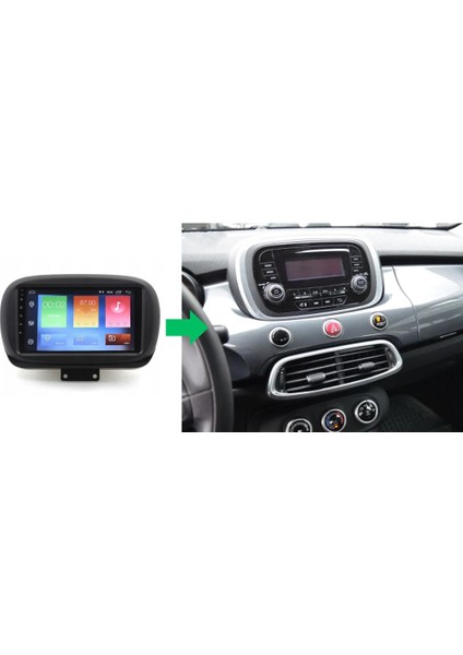 Fiat 500X Android Multimedya Sistemi 4-64 MYWAY(2015-2021)