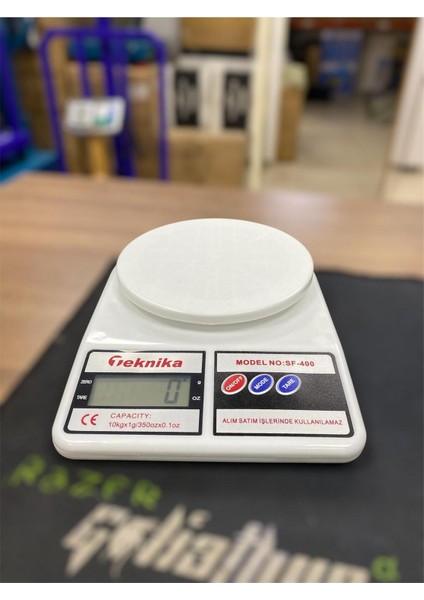 10 kg Dijital Mutfak Tartısı, Hassas Ölçüm, LCD Ekran, Pratik ve Güvenilir