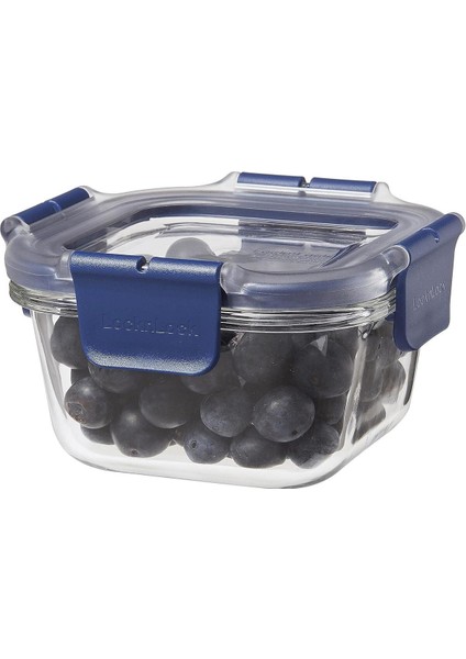 Kare Kilitli Fırın ve Saklama Kabı, 300 Ml, Mavi ve Turuncu Renk Seçenekleri fiyatları