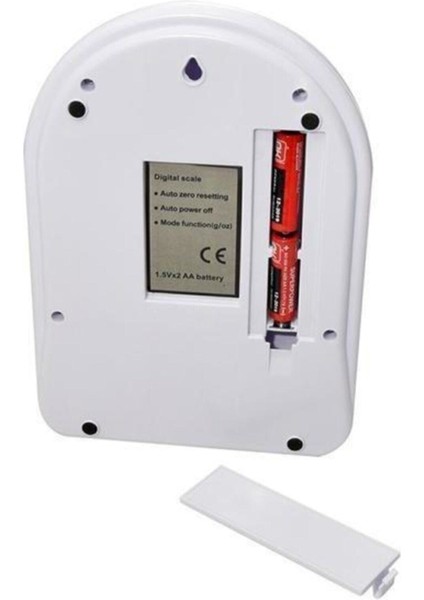 Dijital Hassas Mutfak Tartısı, 10 Kg, Doğru ve Kolay Ölçüm Sağlar