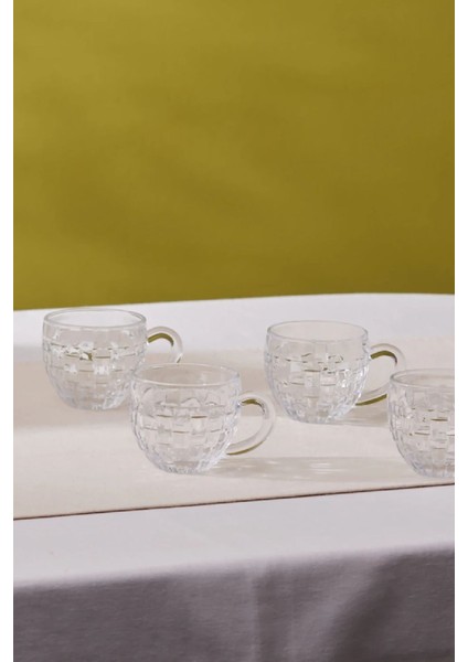 4 Kişilik Cam Çay Fincanı Seti, 180 Ml, Şık ve Dayanıklı Tasarım fiyatları