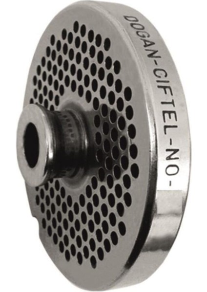 22 No Et Kıyma Makinesi Aynası, Doğan Çiftel, 4,5 Mm, Gri Renk