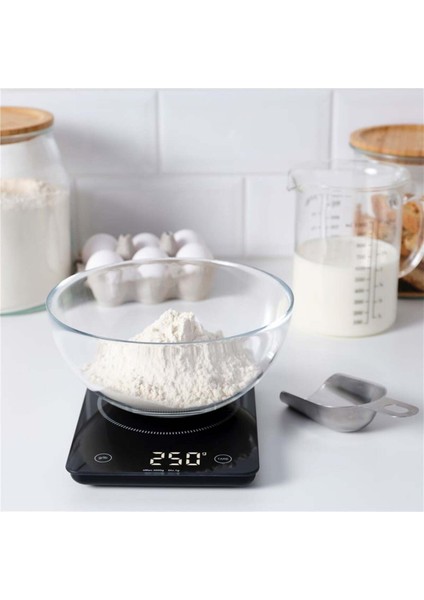 Şık Siyah Mutfak Tartısı – Hassas Ölçüm ve Pratik Kullanım modelleri