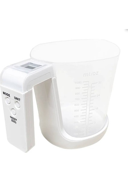 Dijital Hassas Ölçüm Tartısı, 5kg/1gr ve 1lt/1ml Ölçüm Kapasitesi