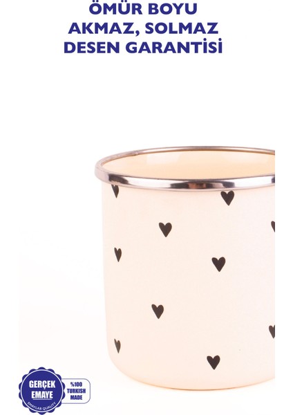 Black Cupid Emaye Kupa Bej, Şık ve Kullanışlı Tasarım fiyatları