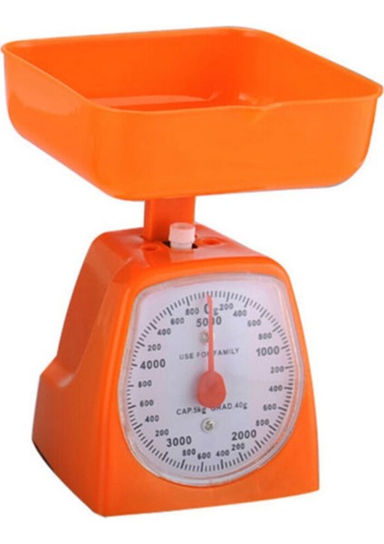 Yüksek Hassasiyetli Plastik Mutfak Tartısı, Şık ve Dayanıklı Tasarım