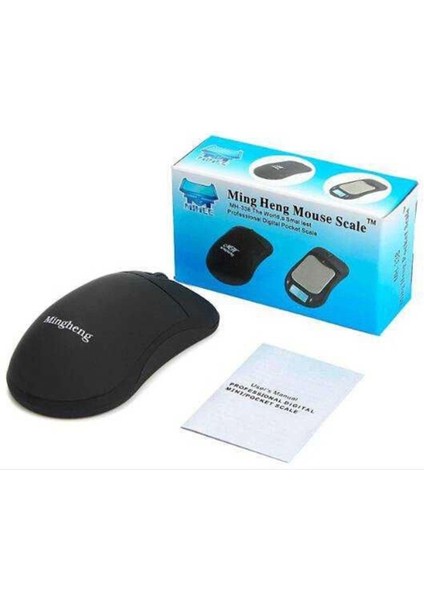 Dijital Hassas Mouse Şeklinde Terazi, 200 Gr, 0.01 gr Hassasiyet