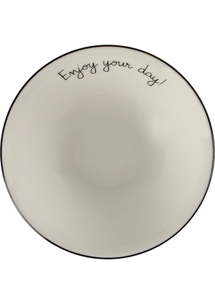 Beyaz 16 cm Şık ve Kullanışlı Seramik Kase, Ev ve Mutfak Için Ideal Seçim indirimleri