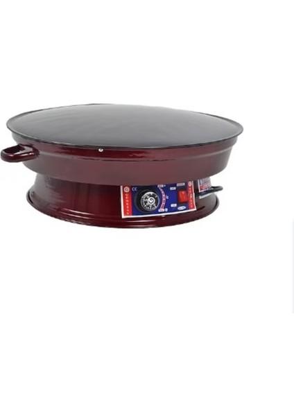 2000W Termostatlı 50CM Elektrikli Ekmek ve Börek Sacı Siyah